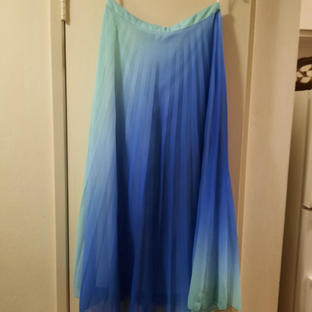 Atmosphere Blue Tie Dye Skirt